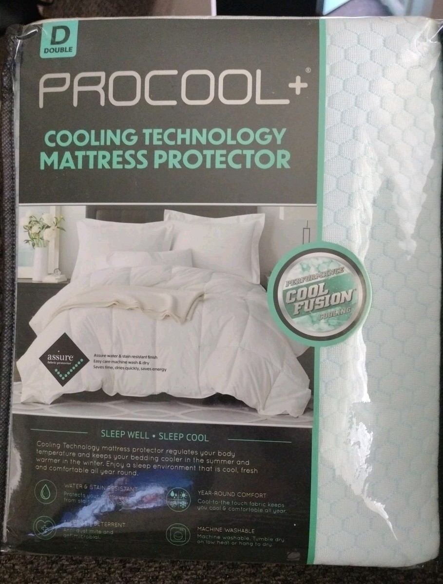 Procool+ Cooling Technology Mattress Protector Size FULL/Double | eBay