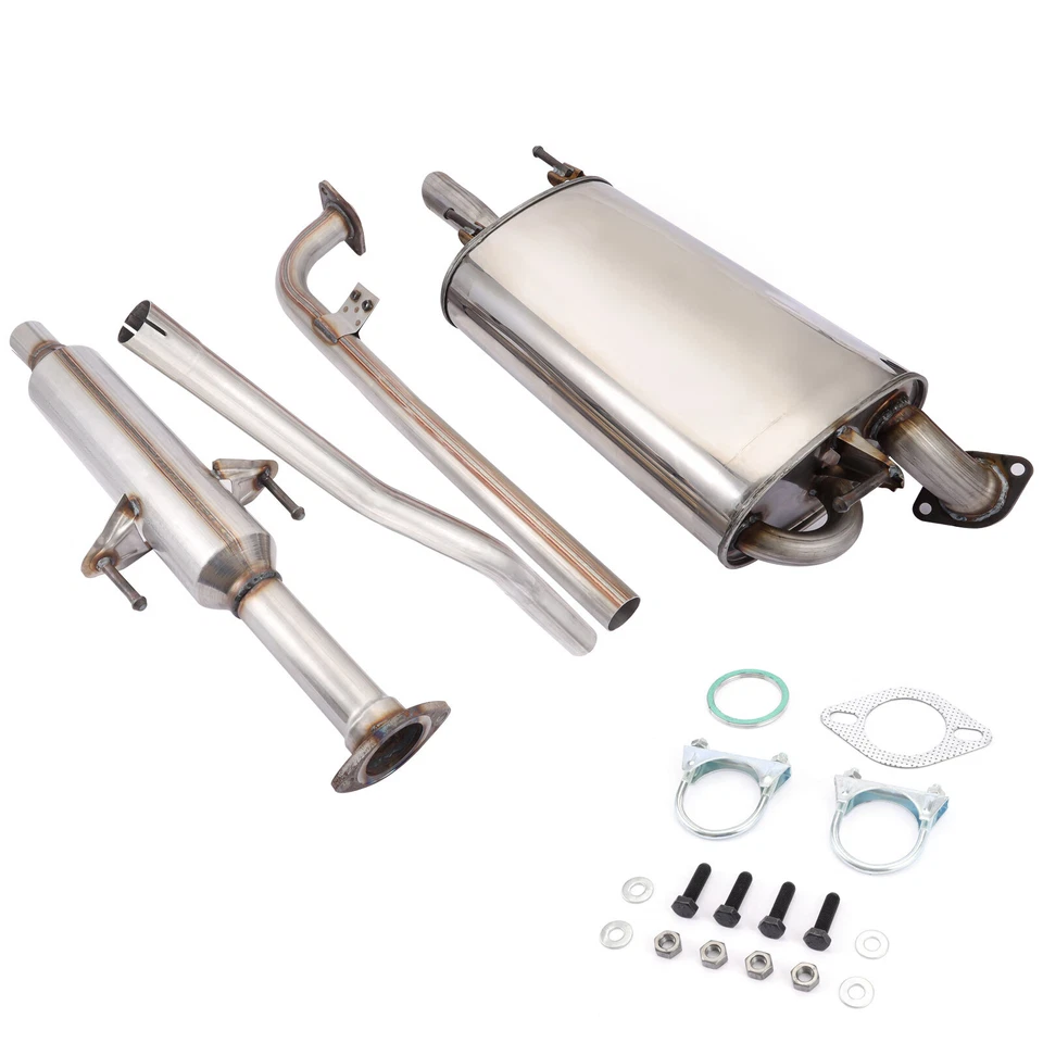 Resonator Pipe & Muffler System Kit For Toyota Camry 2.4L 2002-2006 EPA Approved Foto 3 de 4