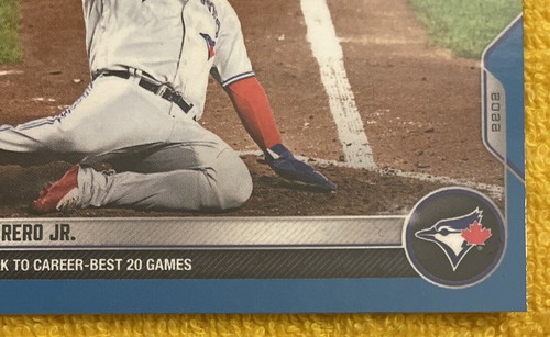 2022 Topps NOW #672 ⚾️ Vladimir Guerrero Jr ⚾️ Toronto Blue Jays ⚾️ BLUE 46/49 - Picture 5 of 7