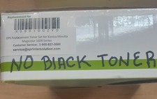 Konica Minolta Replace Yellow, Cyan,  Magenta Kit NO BLACK Please Read below