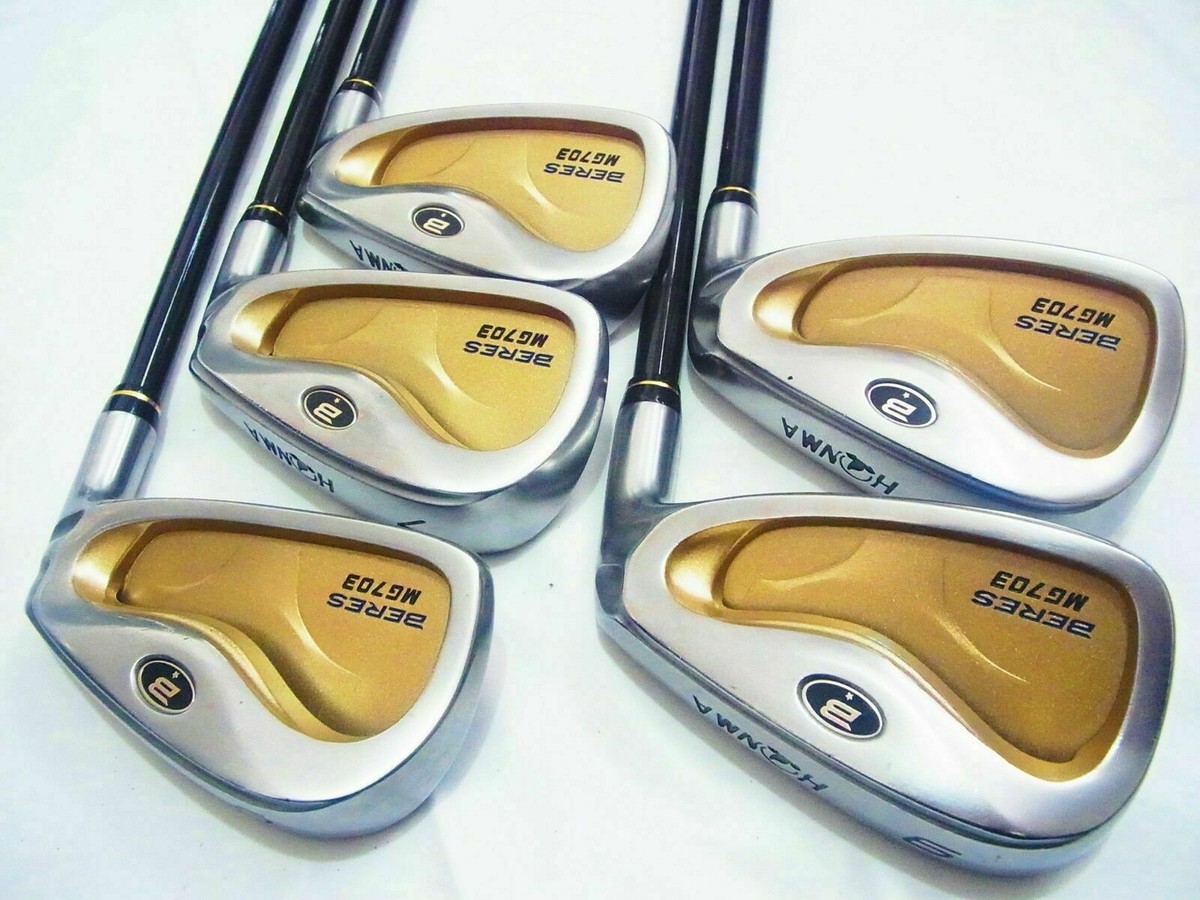 1-STAR 5Pcs HONMA BERES MG703 6-10I Regular Flex IRON SET 4188