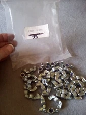 Lot Of 35 Nylon Insert Wing Nuts 422005