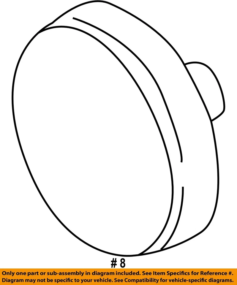 Used Engine Cooling Fan Clutch fits: 2004 Ford F150 PICKUP w/AC Grade A - Image 4 of 4