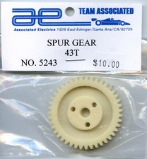# 2621 Vintage Associated Rc300 / Rc250 63 Tooth Spur Gear for sale ...