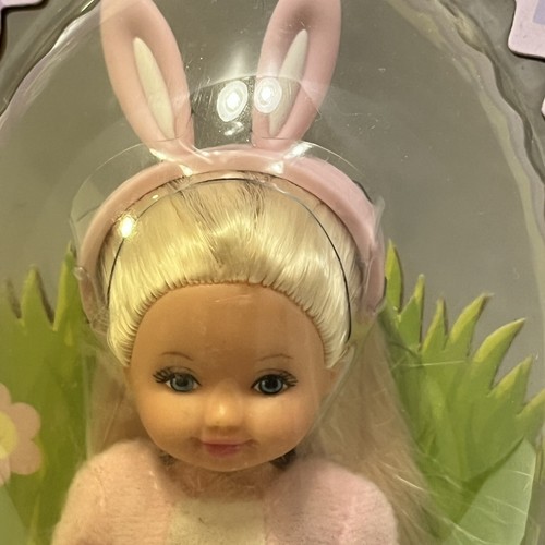 2001 Easter Bunny Kelly Li'l Schwester von Barbie Puppe Mattel Original Ei Packung Neu - Bild 6 von 13