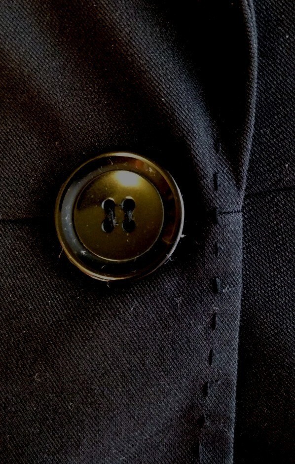 Kasper Blazer 12 One Button Pockets Shoulder Pads… - image 4