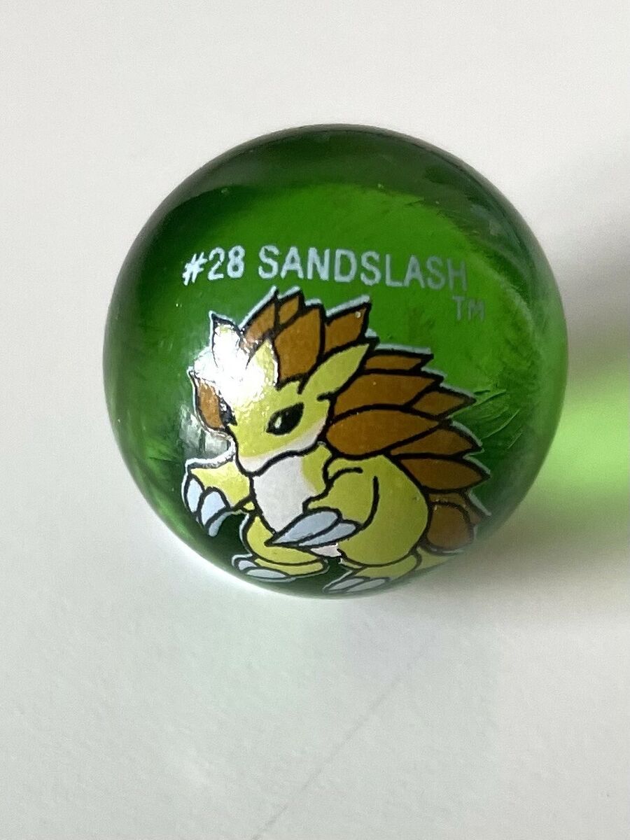 SHELLDER #90 Colored GLASS Pokemon MARBLE – DJS Pokemon Cards