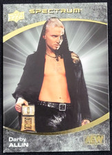 2021 UPPER DECK AEW SPECTRUM DARBY ALLIN #D 20/99 DARK SPECTRUM