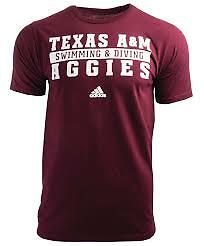 Футболка Adidas NCAA Texas A&M Ultimate Бордовая/Белая Sz 2XL 