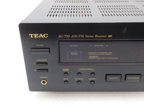 Teac AG-790 AM/FM Stereo Receiver Tested * No Remote * - Picture 2 of 8