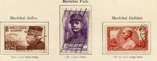 PHOTO CONTRACTUELLE TIMBRE FRANCE OBLITERE SERIE N° 454/457 COTE 35 €