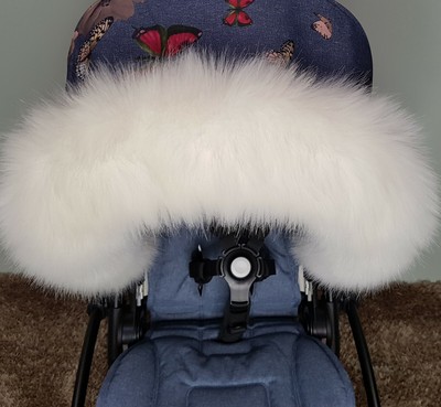 white pram fur