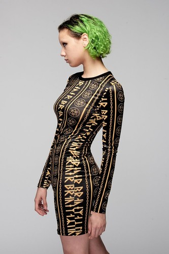 Abito lungo Stay Gold, Taglie S.M. L. Boy London, Mishka, Selfridges - Foto 5 di 8
