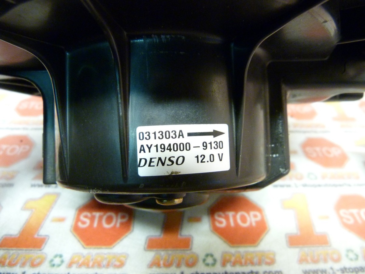 A-Premium HVAC Heater Blower Motor Assembly Compatible With Cadillac Vehicles - CTS 2003-2007, SRX 2004-2006, STS 2005-2006 - Front Side, Replace# 25740408 - View #3