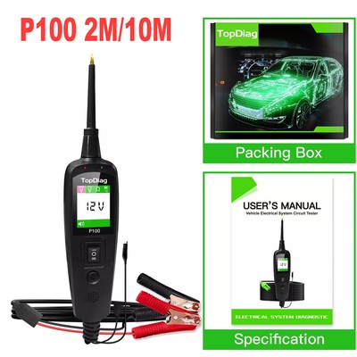 Genuine P100 Power Probe Kit 12V 24V Car Circuit Tester Electical System Test US