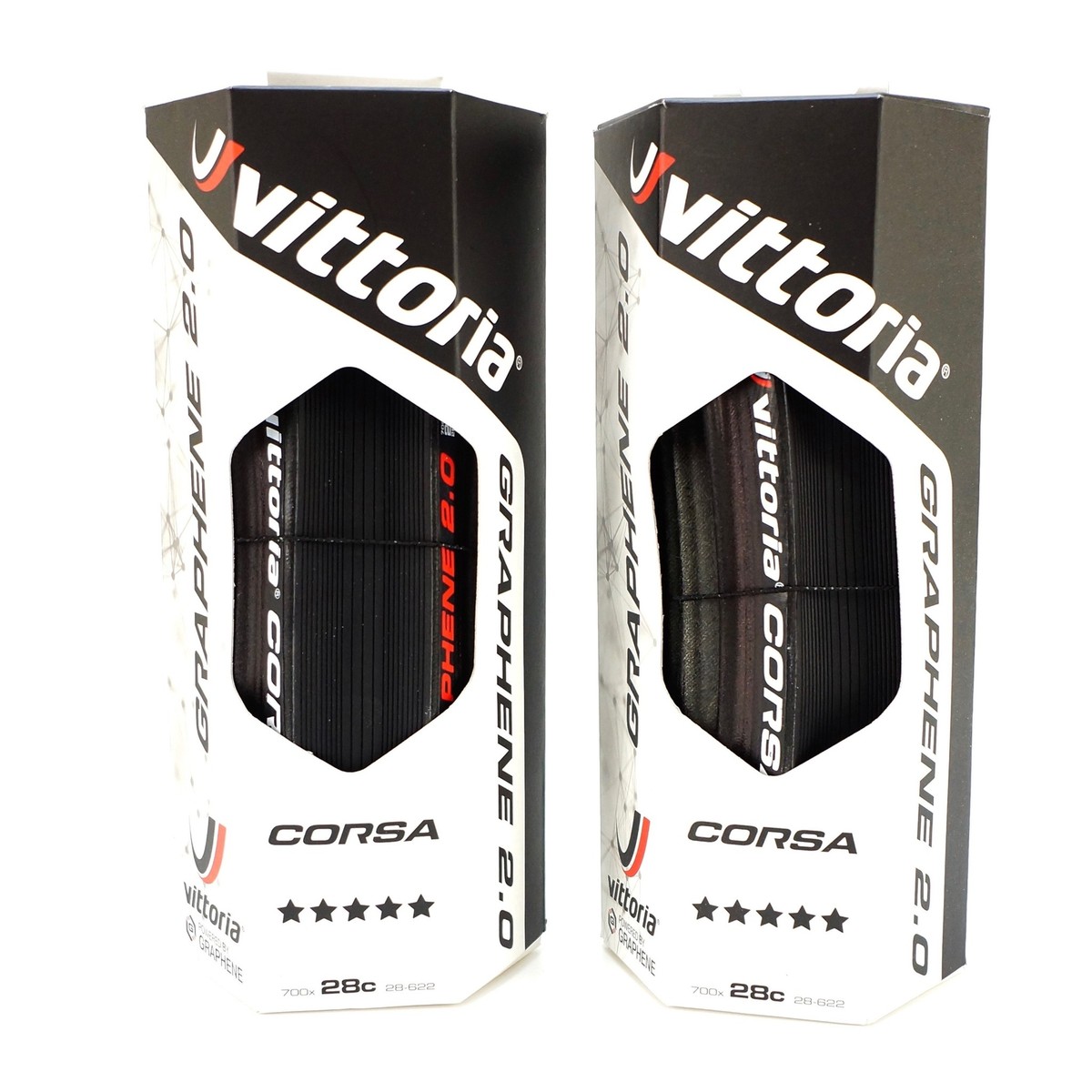 Vittoria CORSA コルサ G2.0 700 28C Vittoria Corsa G2.0 Competition 700 x 28C Full Black Road Bike