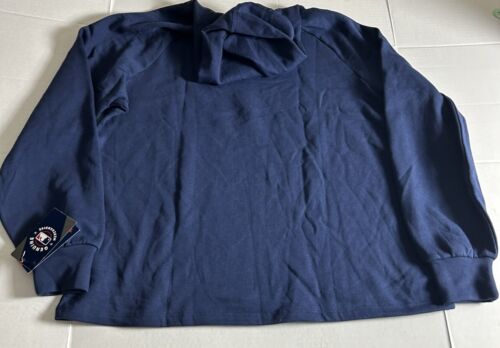Women's Fanatics Navy Minnesota Twins Perfect Play Pullover Hoodie Size 2XL - Picture 2 of 3