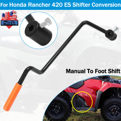 Shift Conversion Foot Lever Shifter For 2007-2024 Honda Rancher 420 TRX420ES - Foto 12