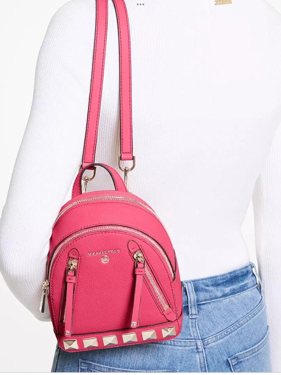 Brooklyn Extra-Small Pebbled Leather Backpack