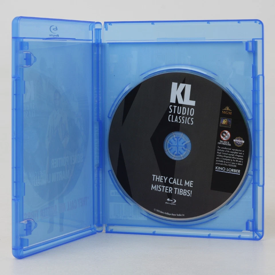 They Call Me Mr Tibbs! (1970) Blu-ray, Sidney Poitier - Region A Coding - As New - Image 4 of 4