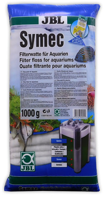 JBL Symec 1000 g 1 kg feine weiße Filterwatte für Süß- und Meerwasser