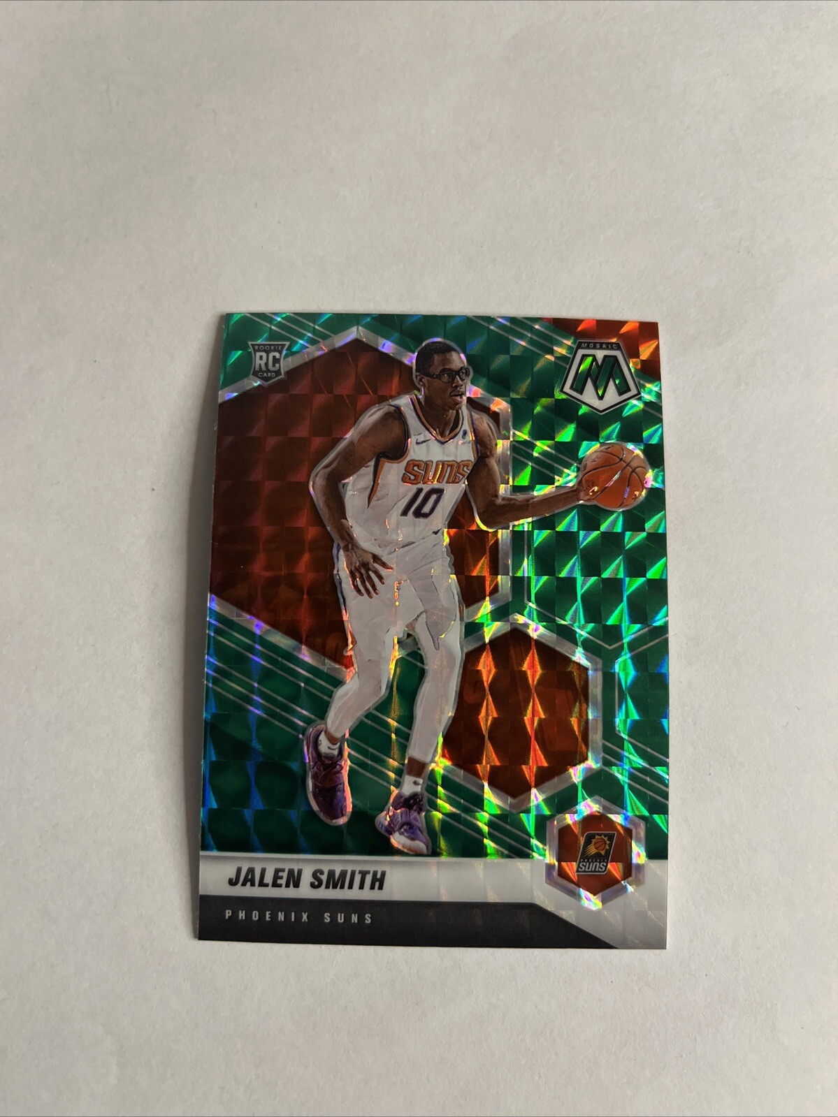 2020-21 Panini Mosaic - Rookie Green Mosaic Prizm #228 Jalen Smith (RC)