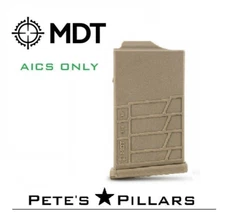 MDT Chassis Polymer AICS Magazine SA 308 6.5 Creed 10rd Bolt Action 104447-FDE
