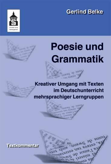 Thumbnail - Gerlind Belke / Poesie Und Grammatik