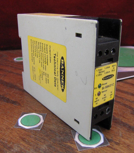 Banner SI-MAG1C Interlock Switch non-contact magnetic safety  24v DC (46728)
