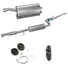 Auspuff Komplett Fiat Doblo 1.6 -16V auch LPG 103PS 76kW  + Montagesatz