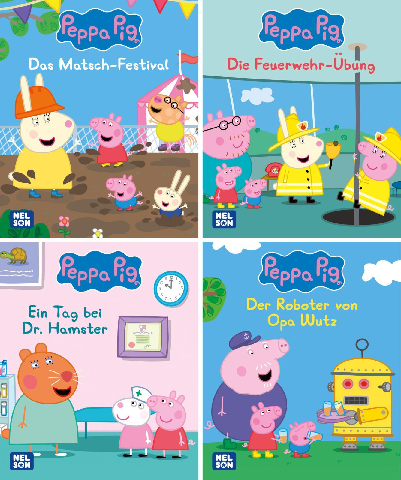 Thumbnail - Unbekannt. / Nelson Mini-bücher: 4er Peppa Pig 29-32
