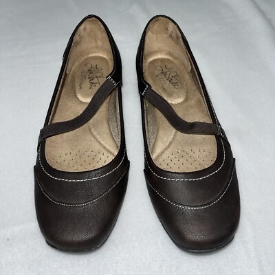 Life Stride Soft System Denver Women’s Brown Mary Jane shoes size 7M