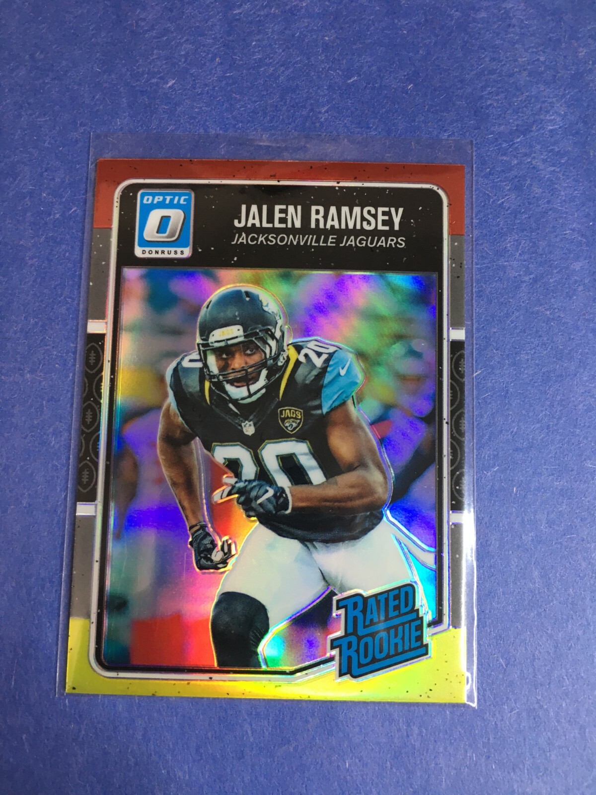 F170,329  2016 Donruss Optic Red and Yellow #171 Jalen Ramsey RR