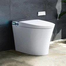 HOROW Smart Bidet Toilet with Instant Warm Water,Elongated Heated Seat,Dryer