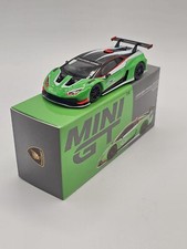 Mini GT Lamborghini Huracan GT3 EVO2 Presentation Green MGT00687 1/64