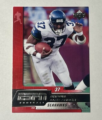 2005 Upper Deck ESPN Shaun Alexander #87 Seattle Seahawks