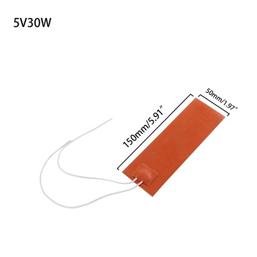 5V/12V/24V/220V Electric Silicone Heating Plate Heater Pads Mat Silicone Coil - Picture 19 of 43