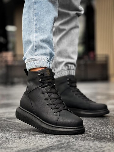 STM Design B-080- Colors High Sole Mens Sneaker Boots - Express FreeShipping