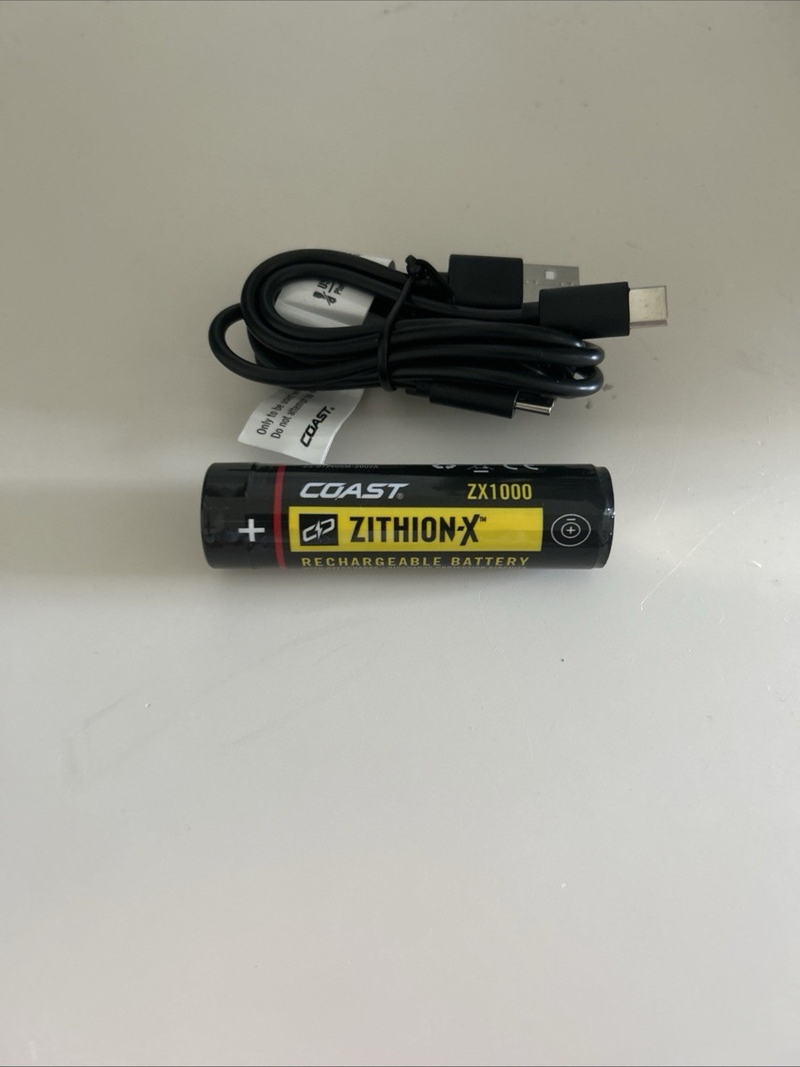 Coast ZX955 ZITHION-X Li-Ion Rechargeable Battery for The XP200R