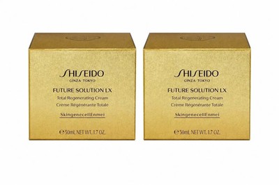 2X Shiseido Future Solution LX Total Regenerating Night Cream 50ml