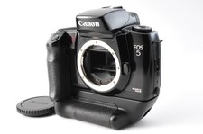 MINT CANON EOS 5 SLR 35mm Film Camera Body VG10 Vertical Grip From JAPAN 406