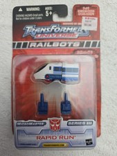 Transformers RAPID RUN Railbots Micromaster Universe Series III