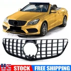 For Mercedes Benz W207 C207 E350 E400 E550 Coupe 2014-17 GT Front Grille Black