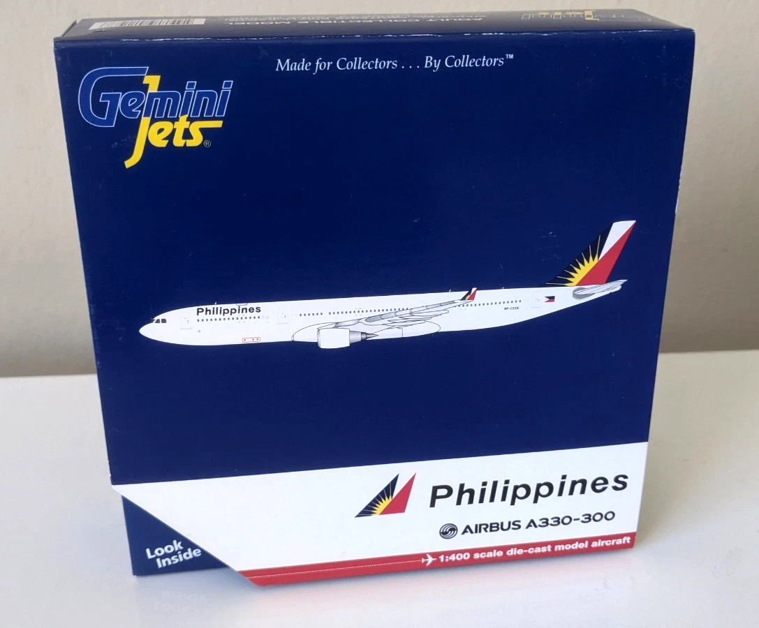 GeminiJets A330 Airbus 1:400 Diecast Aircraft & Spacecraft for