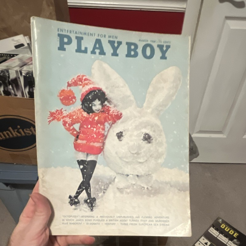 Playboy Magazine March 1966 Illustrated, Men Genre, Issue 3, English Edition