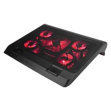 Laptop Cooling Pad 5 Fans RGB Lighting Dual USB Ports
