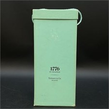 Tiffany & Co Seagram 1776 Crystal Decanter with Stopper Box and Pouch