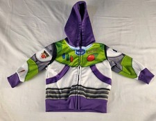 Disney Pixar Toy Story Jacket Boys 12m Buzz Lightyear Zip Up Hoodie Costume