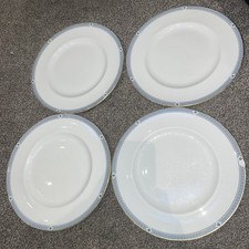 Vintage St Michael Felsham Dinner Plates X 4 10.5” Diameter Bone China