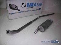 Imasaf Auspuffanlage Komplett für Peugeot 205 + Kasten 1.1+1.4 1983-1985